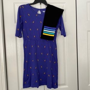 Old Navy Pineapple Dress & Matching Leggings! Size XL (14)
